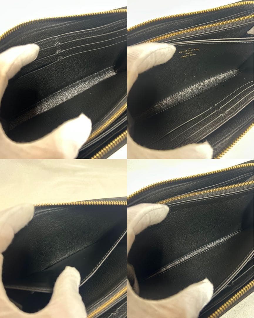 新品同様 LOUIS VUITTON アンプラント ジッピーウォレット　長財布