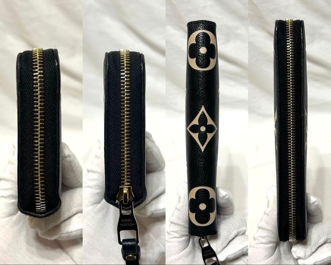 新品同様 LOUIS VUITTON アンプラント ジッピーウォレット　長財布