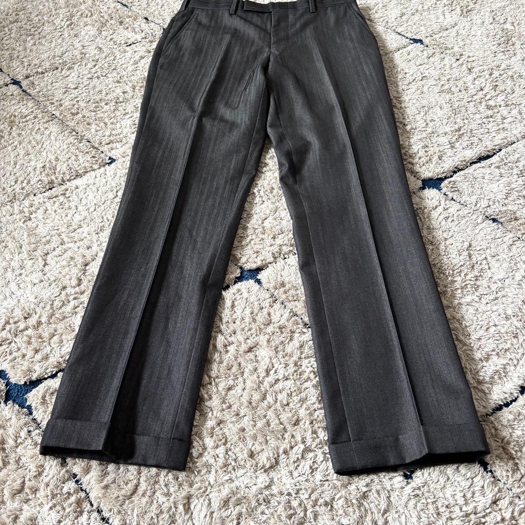 【極美品✨】ブラックレーベルクレストブリッジ　スーツ　セットアップ　ストライプ