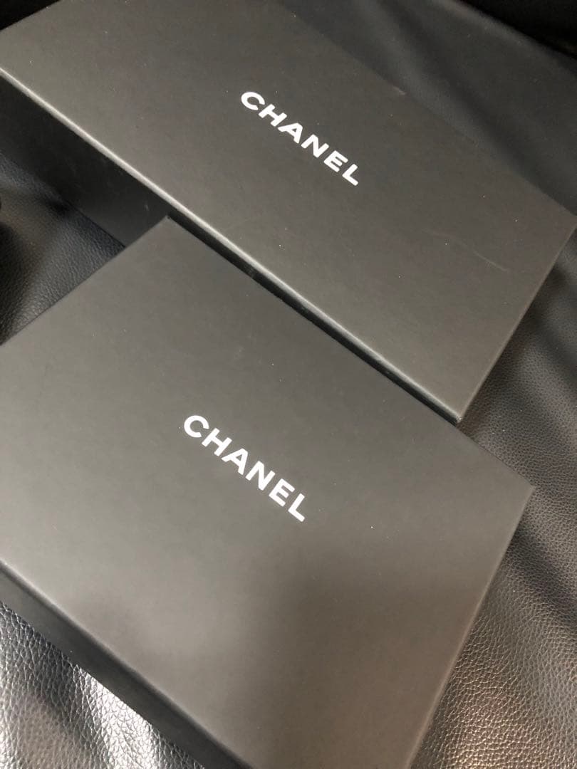 シャネル　マットタイプ　財布空箱、保存袋、ギャランティ、リボン等