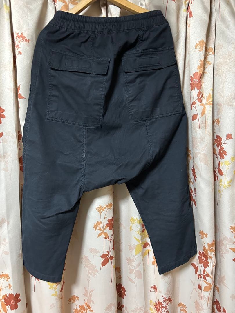 リックオウエンスダークシャドウ パンツ S ブラック