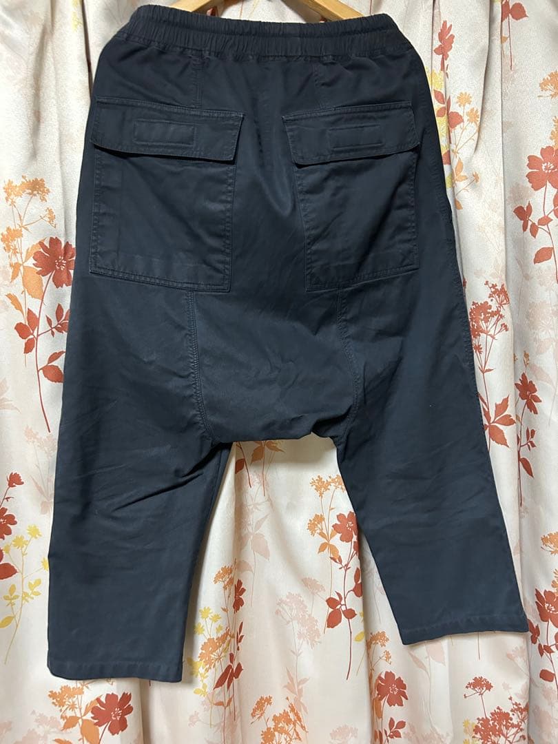 リックオウエンスダークシャドウ パンツ S ブラック