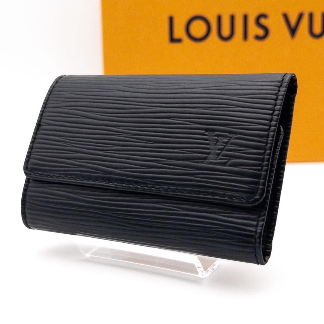 【超極美品】ルイヴィトン　ミュルティクレ6 エピ　キーケース　黒　ノワール