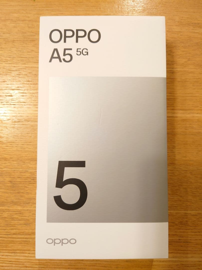 OPPO A5 5G OPG06 Green 未使用品