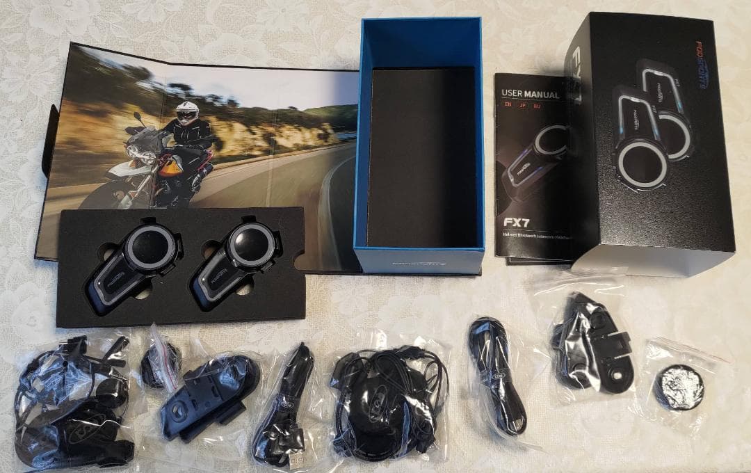 FODSPORTS バイクインカム FX7 2個セット