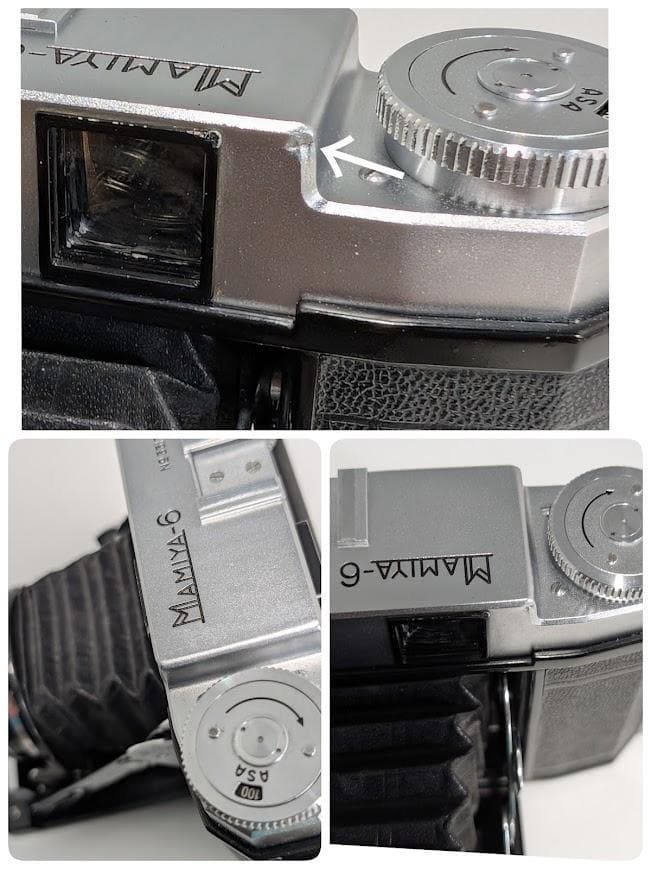 【整備済】 マミヤ MAMIYA 6 オートマット 中判蛇腹カメラ