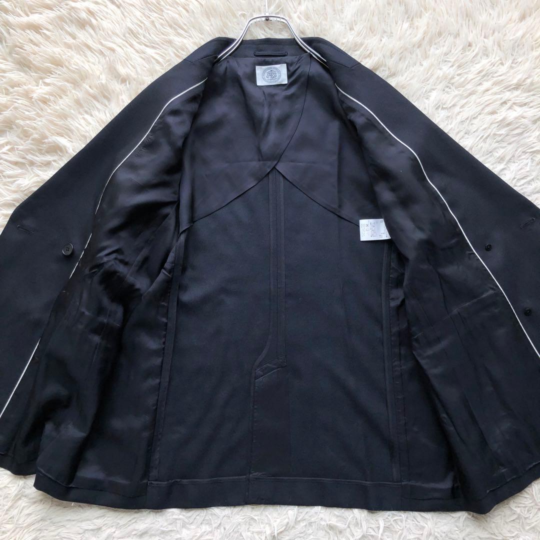 【25AW 未使用級 XL】ジェイプレス　紺ブレ　ウールシルク　伸縮　現行