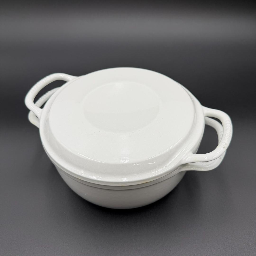 数回使用　バーミキュラ ライスポットミニ / ポットヒーターPH19A　ホワイト