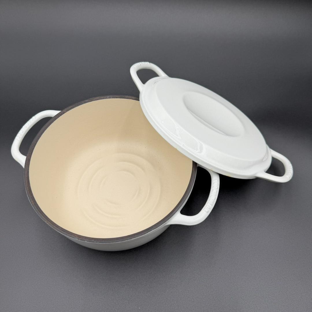 数回使用　バーミキュラ ライスポットミニ / ポットヒーターPH19A　ホワイト