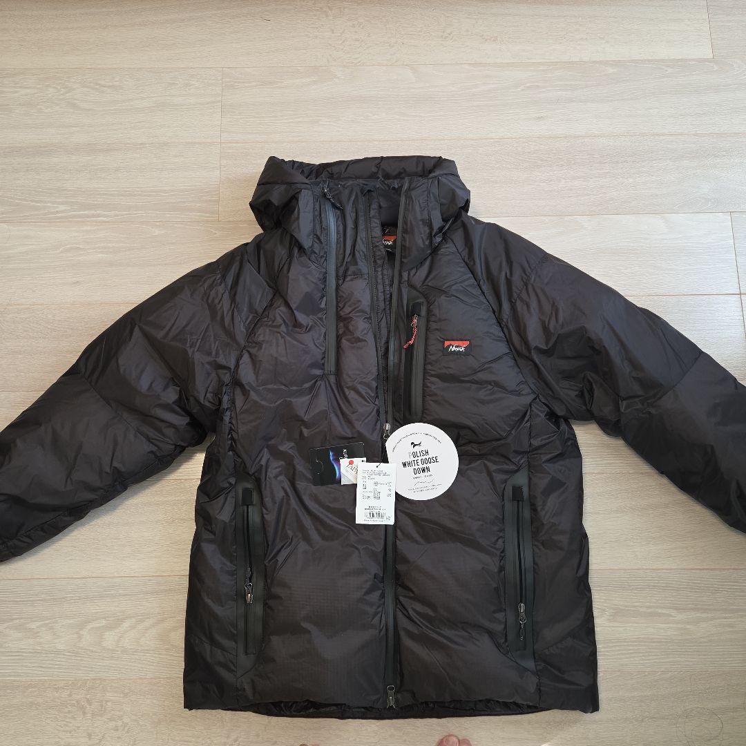 NANGA ブラックライトダウンジャケットミカミ LLサイズ