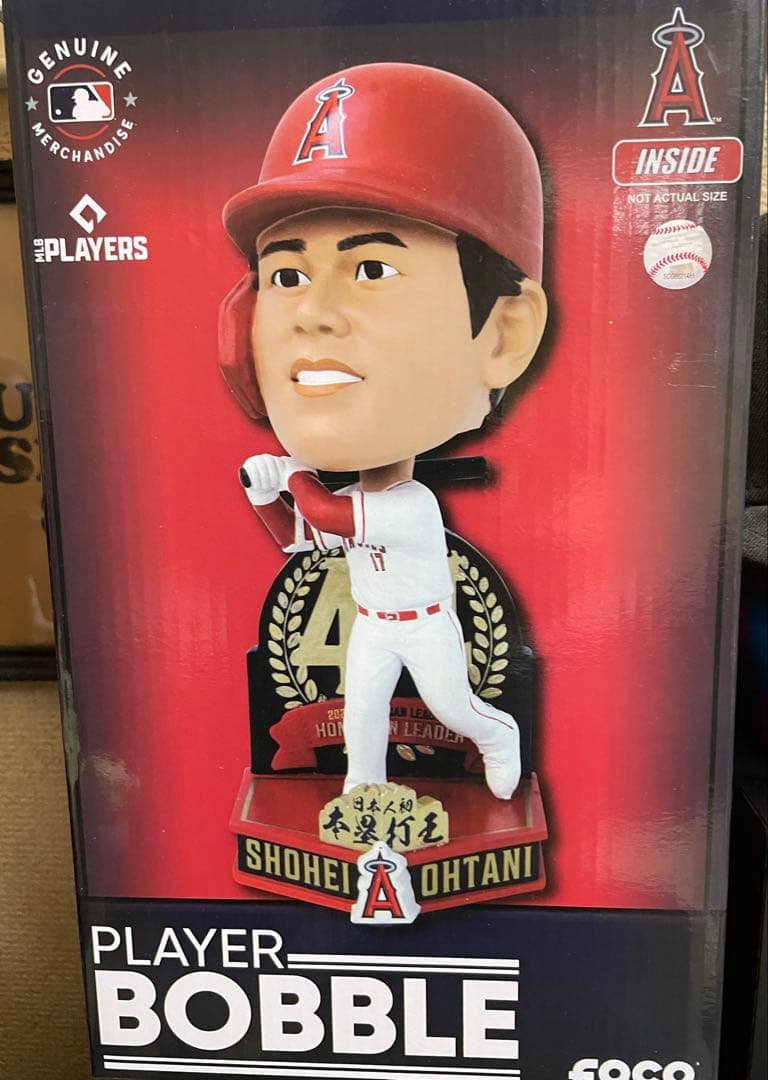 大谷翔平　Shohei Ohtani ボブルヘッド 2023年本塁打王