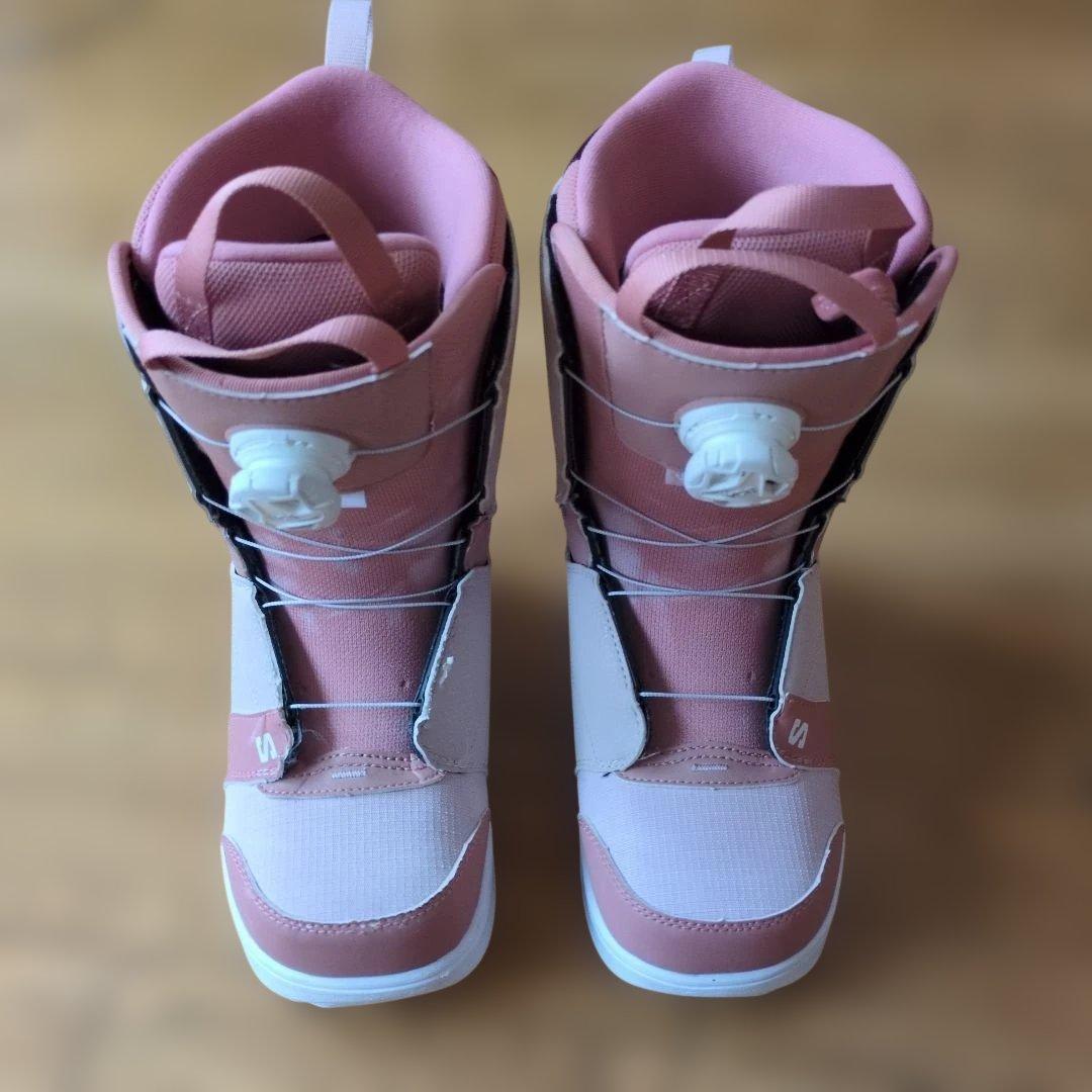 SALOMON スノーボードブーツ ピンク BOA ボア