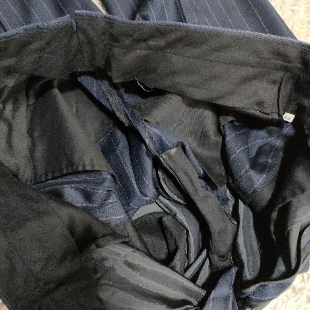 Brilla per il gusto メンズスーツ　ネイビーストライプ　44