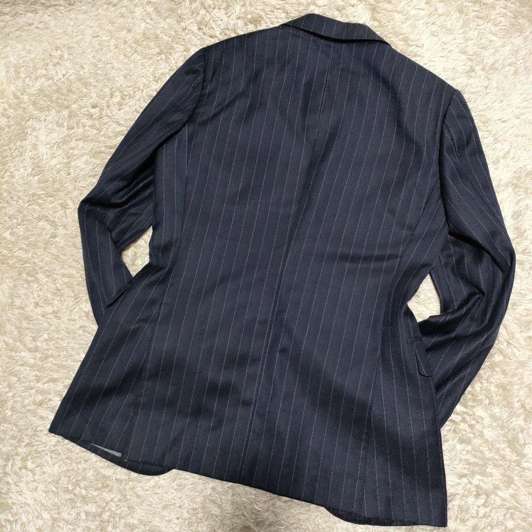 Brilla per il gusto メンズスーツ　ネイビーストライプ　44