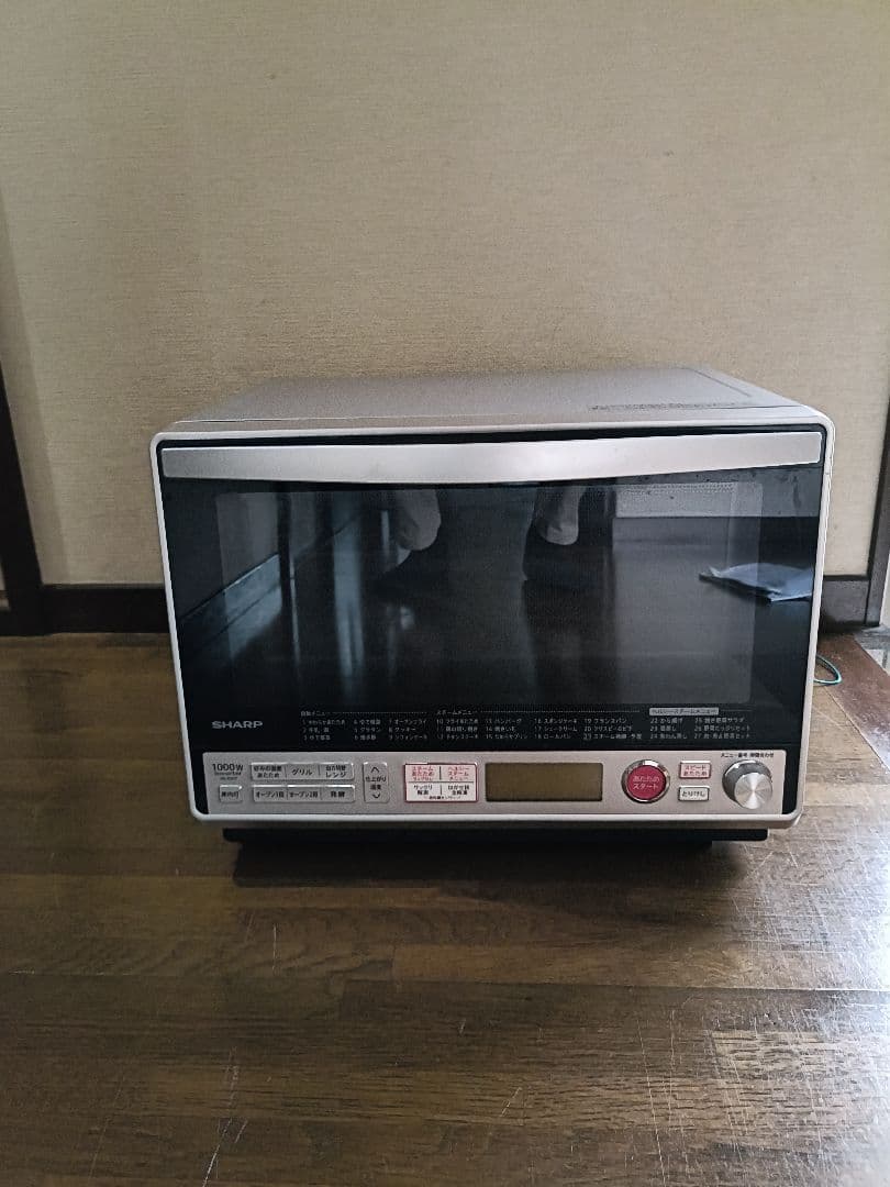 お*る様 SHARP RE-S31F-S シルバー 電子レンジ　中古品