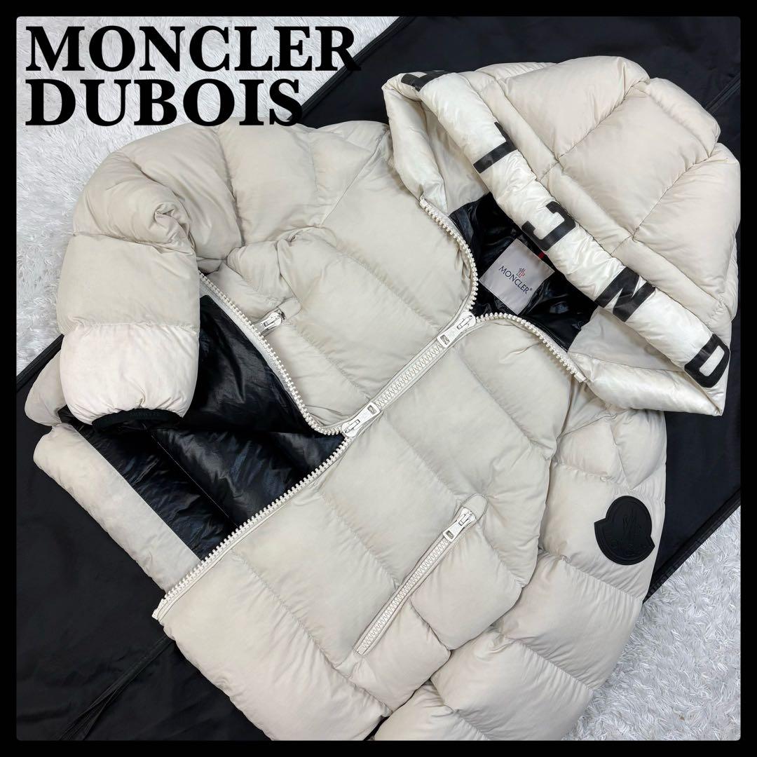 5925【QR確認済み・付属品】モンクレール☆フードロゴ入りダウン DUBOIS