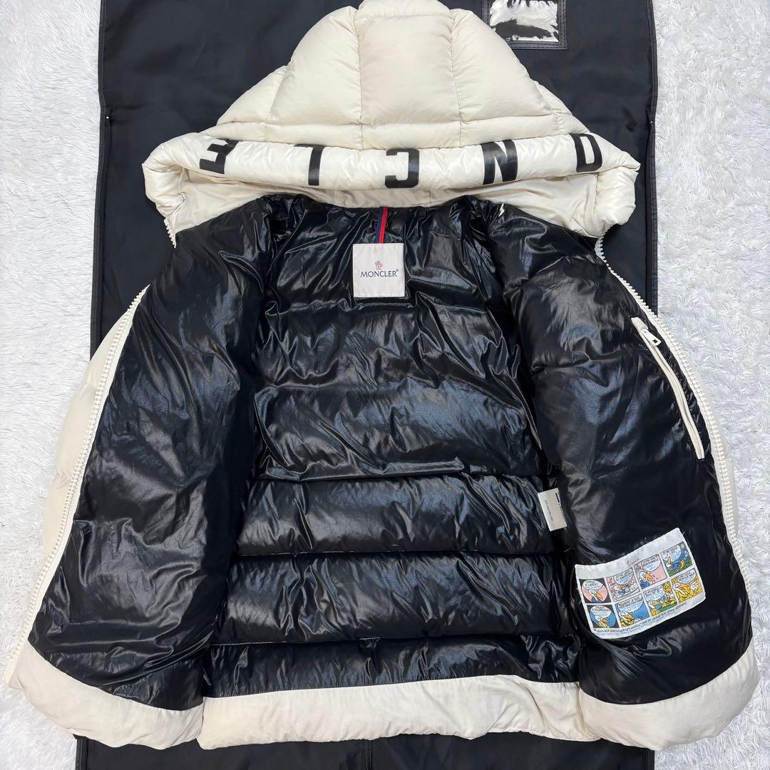 5925【QR確認済み・付属品】モンクレール☆フードロゴ入りダウン DUBOIS