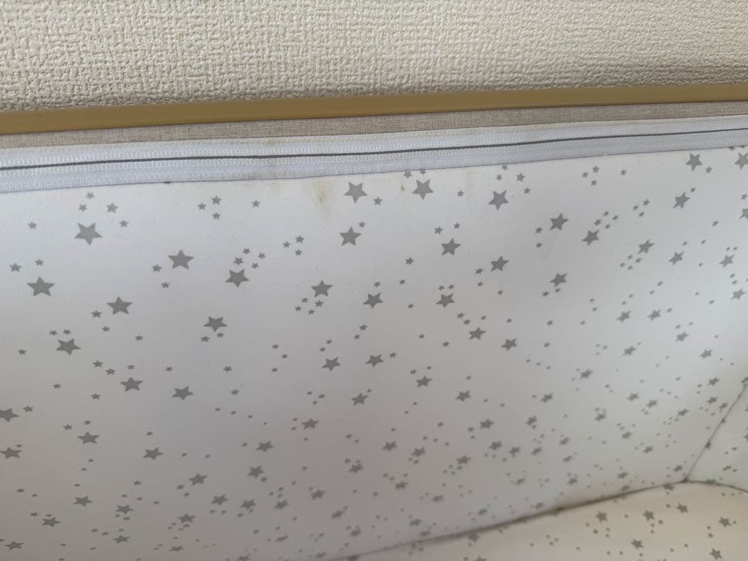 HZDMJベビーベッド ベージュ ★オーダーマットレス付き★