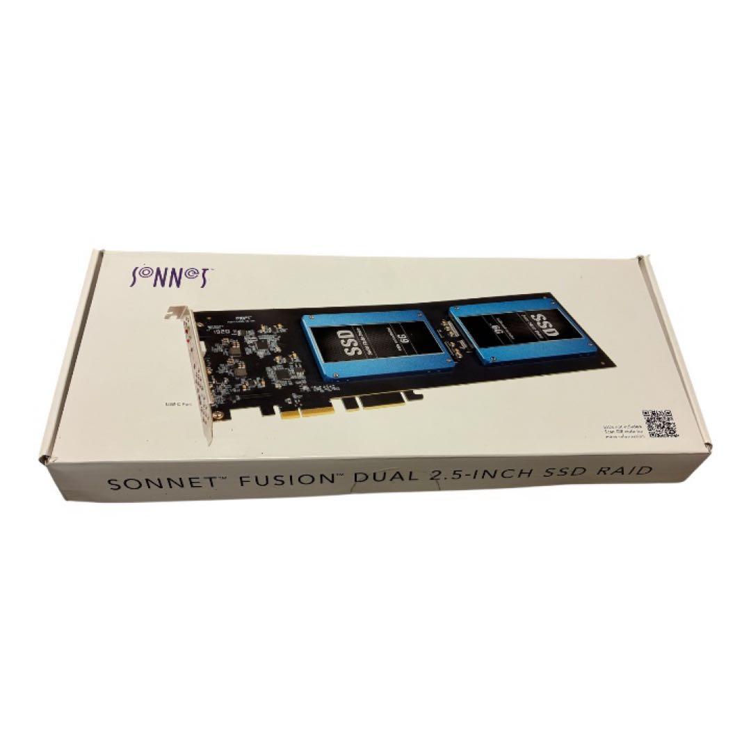 その他 Sonnet Fusion Dual 2.5-inch SSD RAID