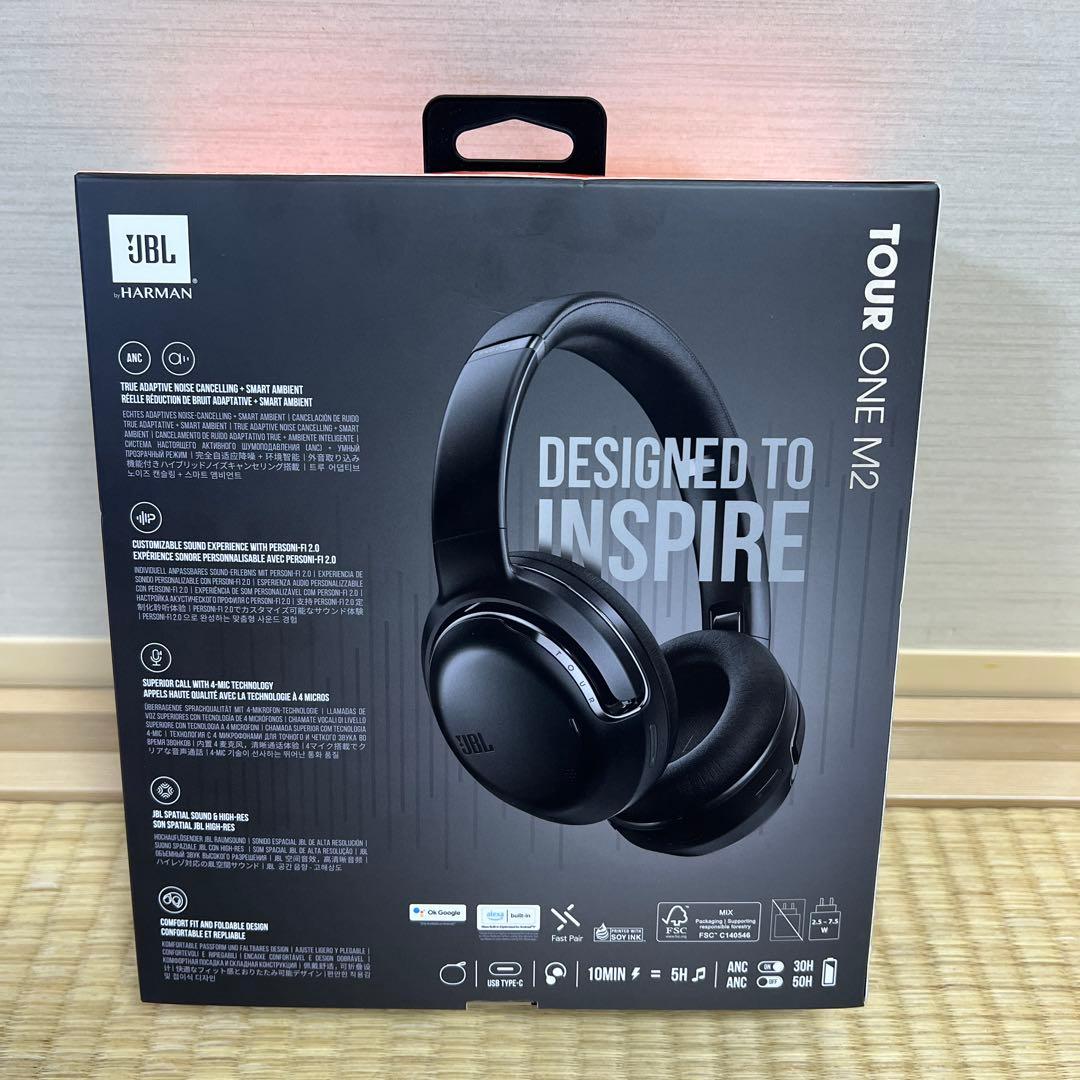 JBL Tour One M2 ブラック　ワイヤレスヘッドホン　新品未開封品