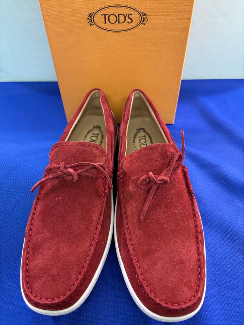 TOD'S スウェードドライビングシューズ 10（UK）/28.0cm（JP）