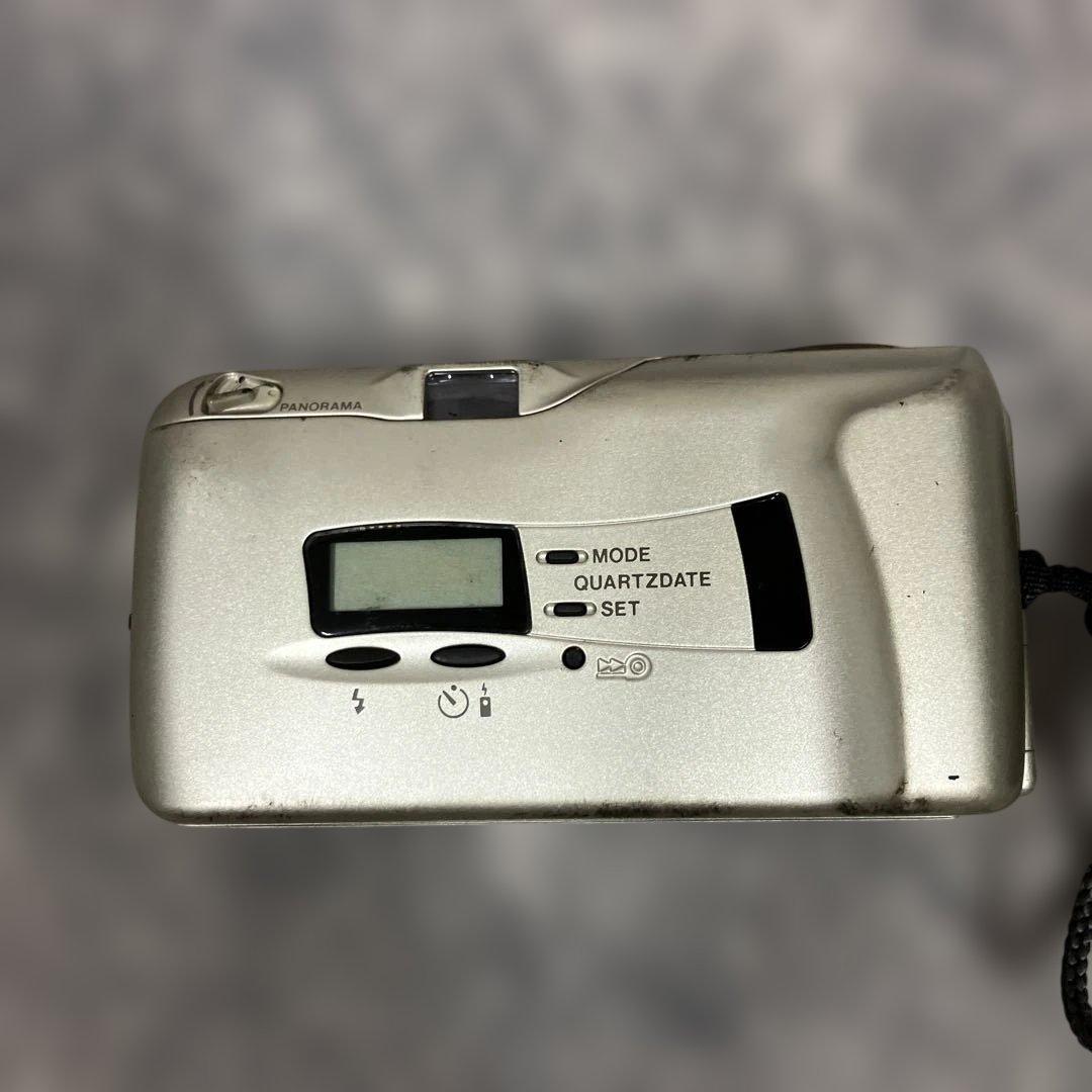 OLYMPUS μ II フィルムカメラ シルバー　オリンパス　ミュー　mju