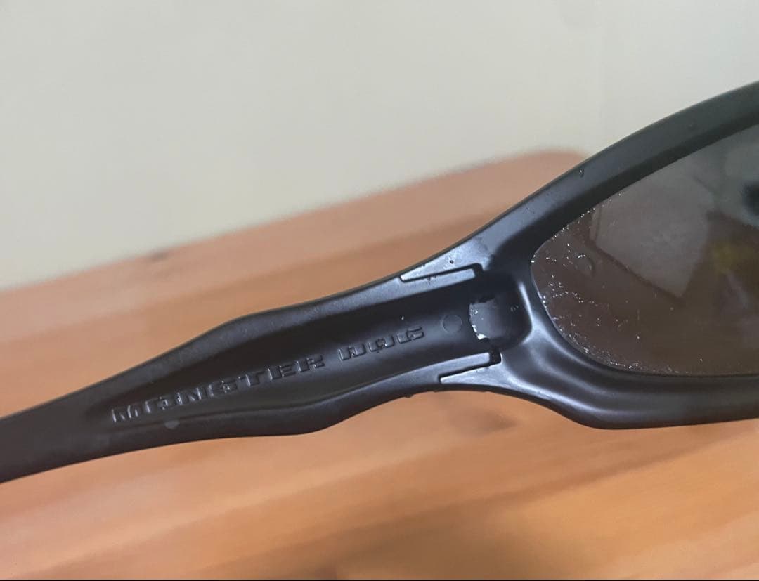 廃盤モデル　Oakley Monster Dog マットブラック 交換レンズ付き