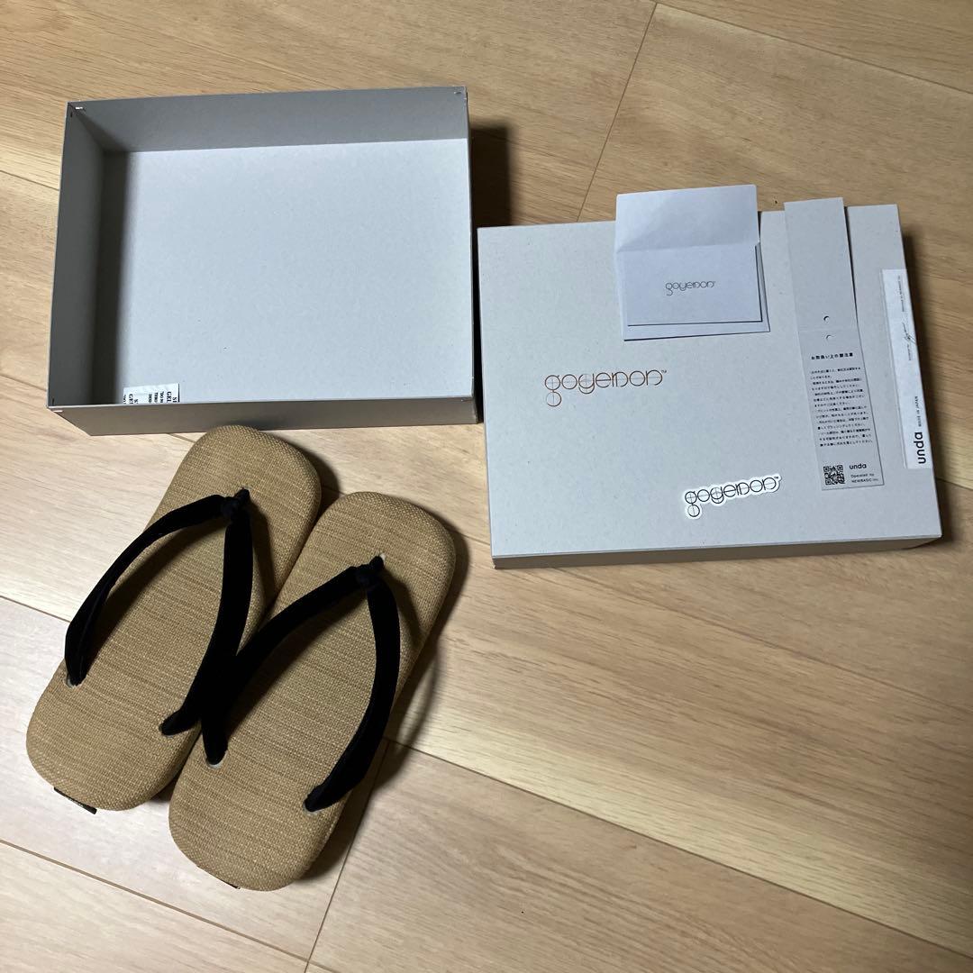 SETTA×SNEAKER unda 雪駄 Lサイズ ごゑもん goyemon