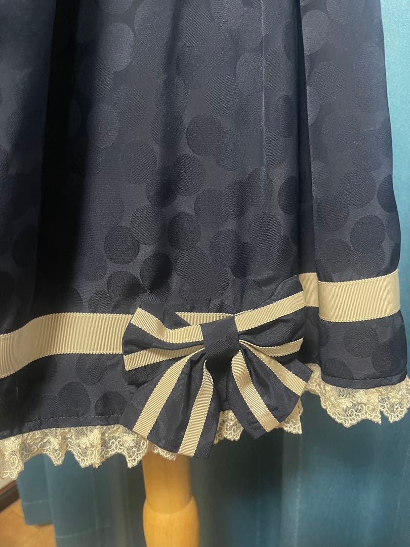 Innocent World ネイビー ジャンパースカート ロリータ ワンピース