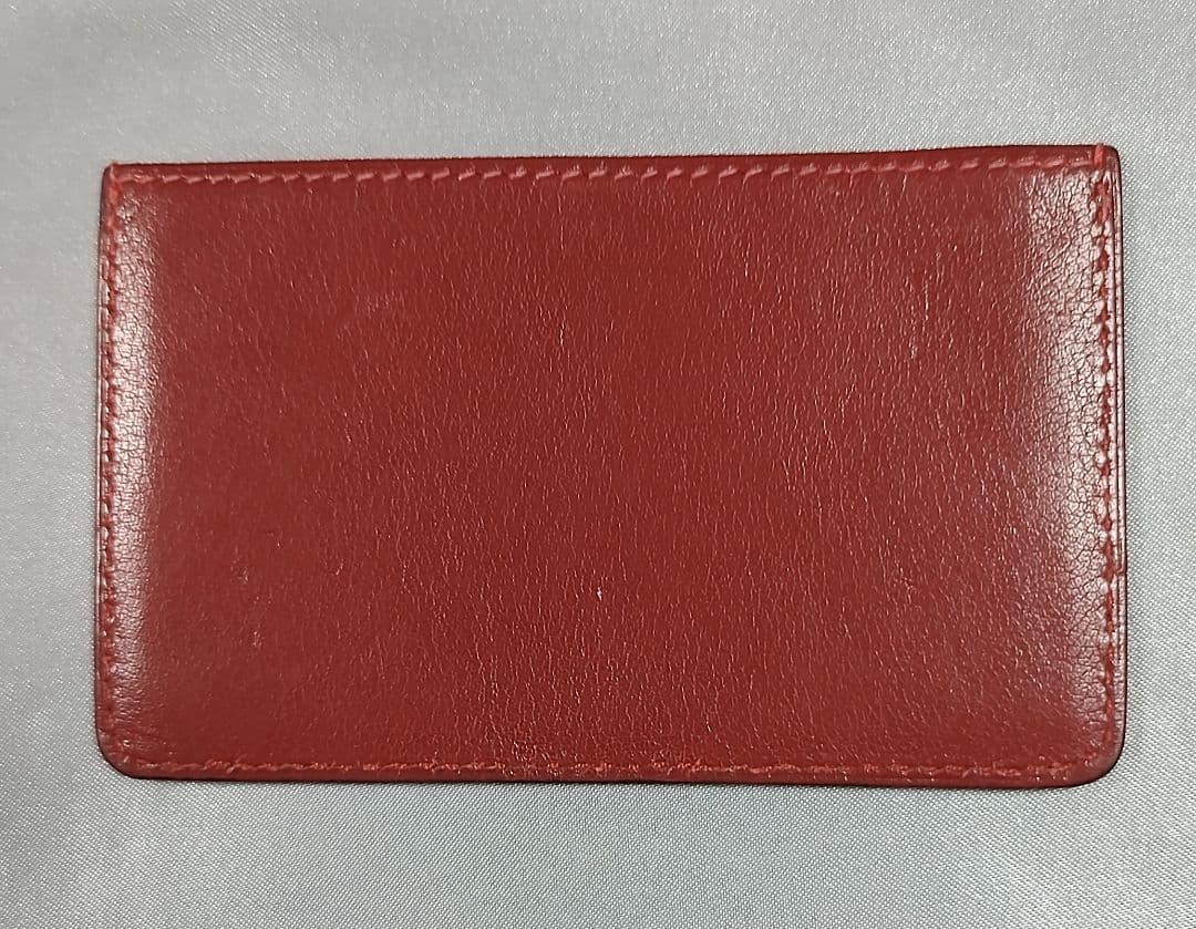 エルメス 正規品 ポルクロールレザー 名刺入れ カードホルダー