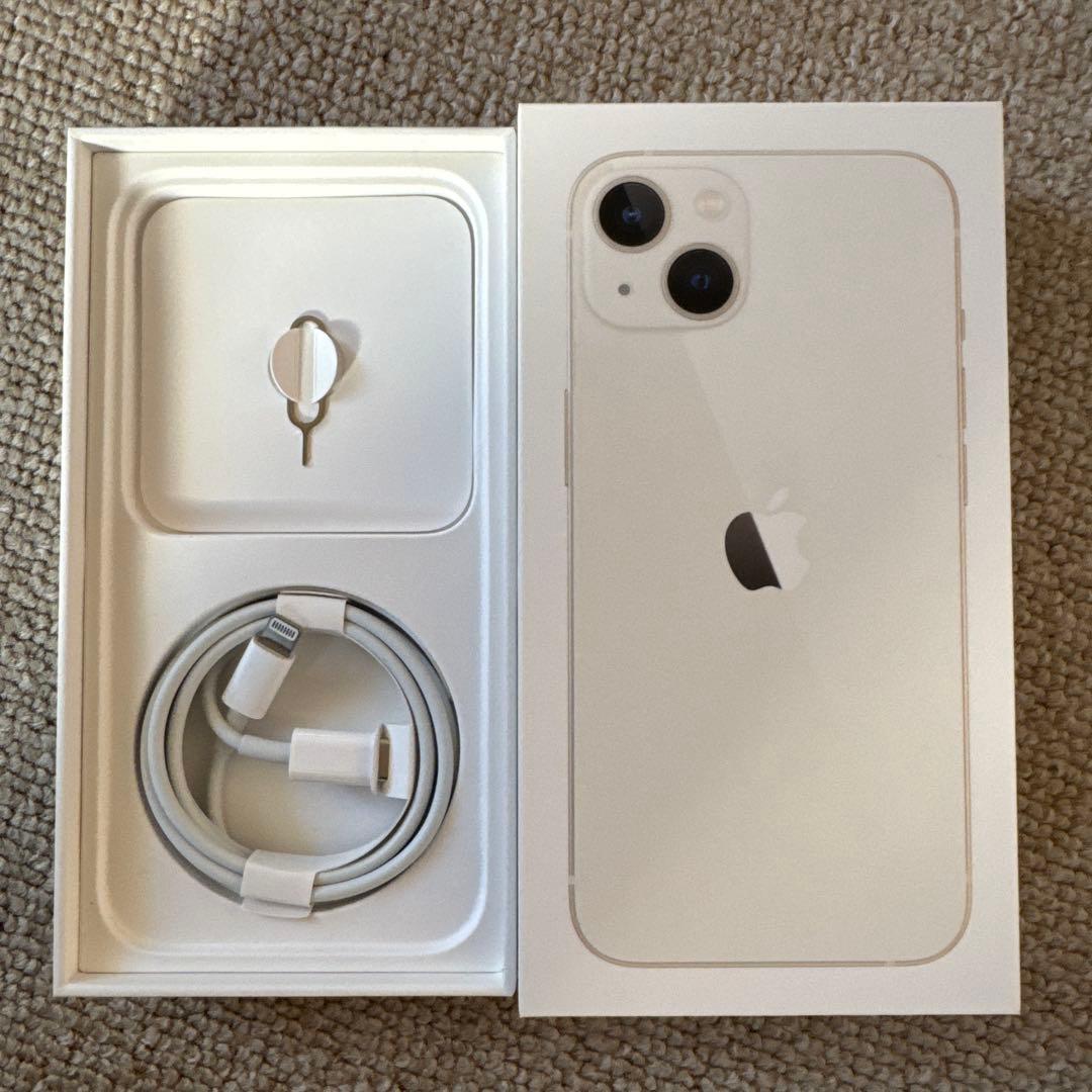 iPhone 13 256GB SIMフリー バッテリー100%