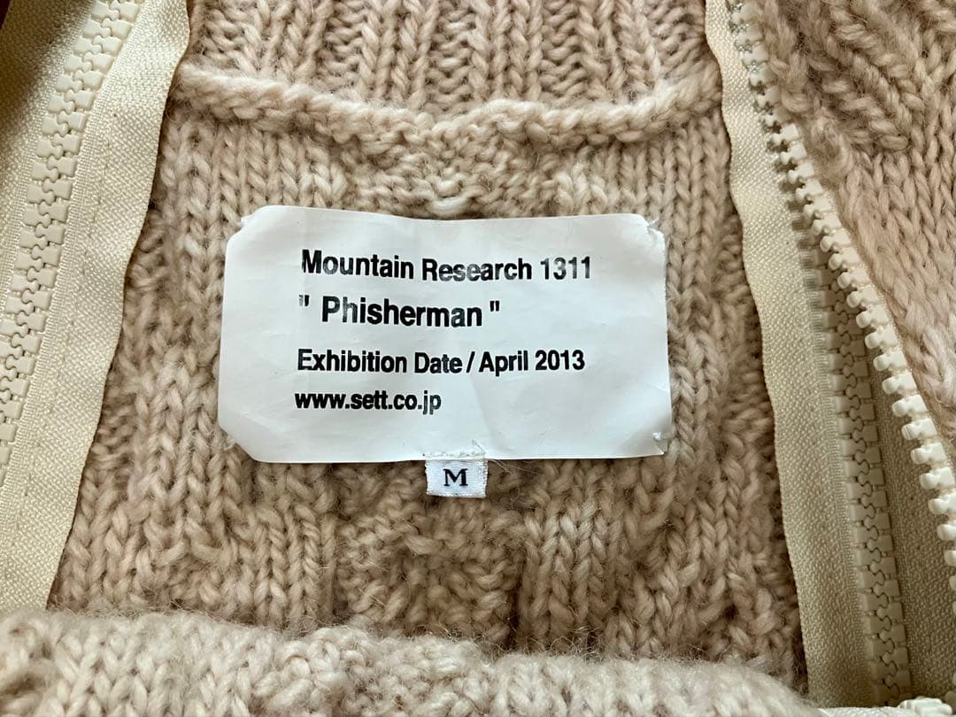 MOUNTAIN RESEARCH マウンテンリサーチ フィッシャーマンニット