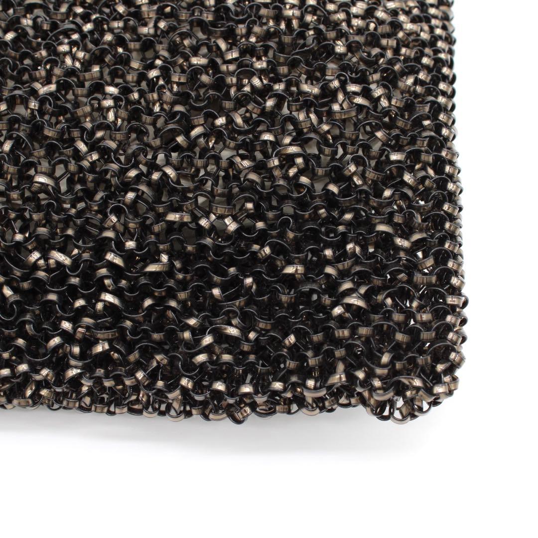 【極美品】ANTEPRIMA ワイヤー ハンドバッグ ブラック フラワーモチーフ