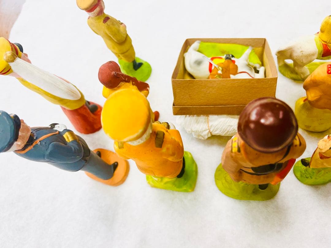 【兵隊さんの土人形（昭和初期・約100年前）】