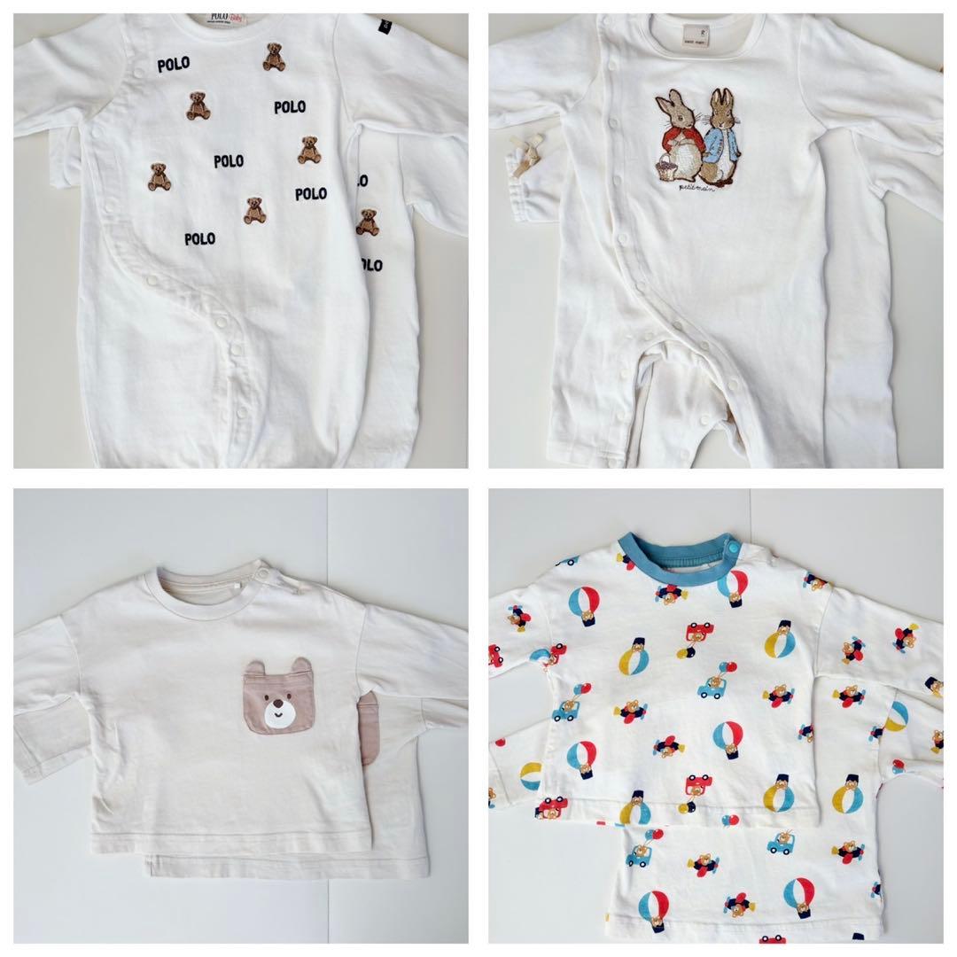 ベビー服セット9種18枚　双子　未使用品あり