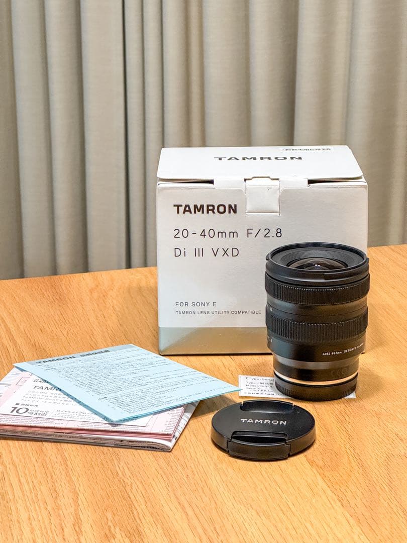 タムロン 20-40mm F/2.8 Di III VXD ソニーE用