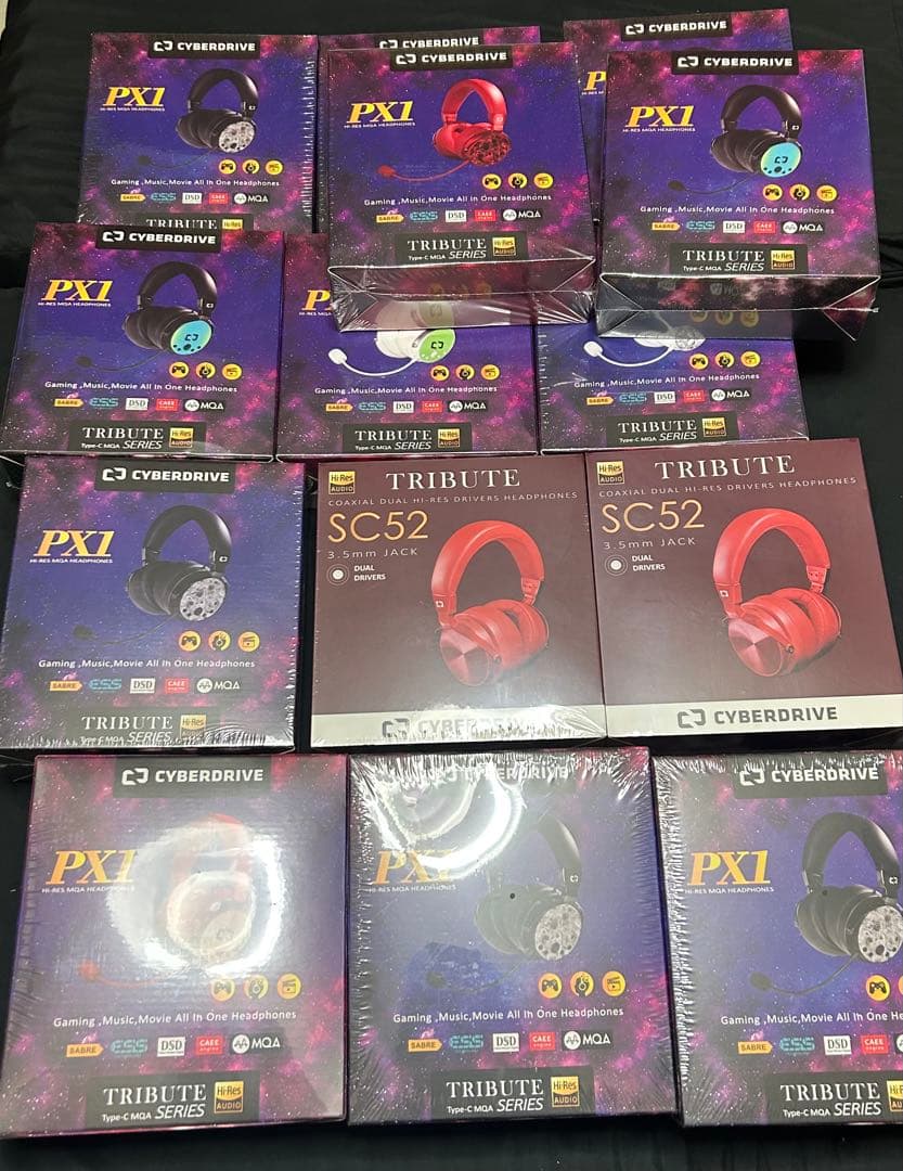 ヘッドフォン　24点セット　まとめ売り　未開封