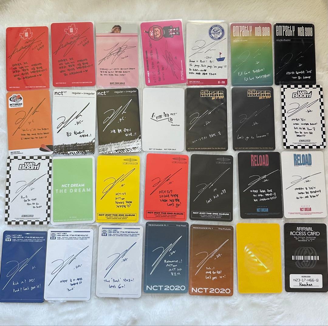 NCT イリチル ドリム ヘチャン HAECHAN トレカ 182枚 まとめ売り
