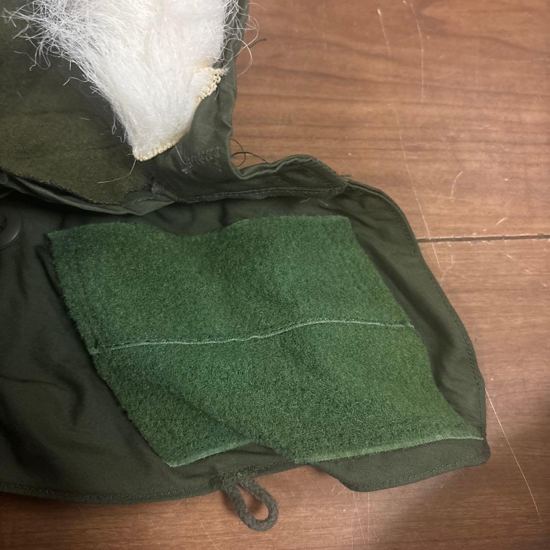 デッドストック　米軍　実物　80s M65 フィッシュテールパーカーフード　⑥
