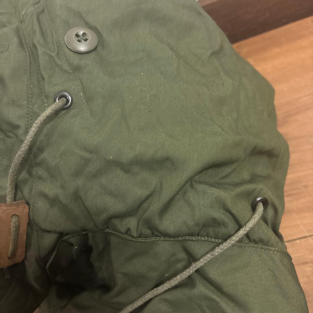 デッドストック　米軍　実物　80s M65 フィッシュテールパーカーフード　⑥