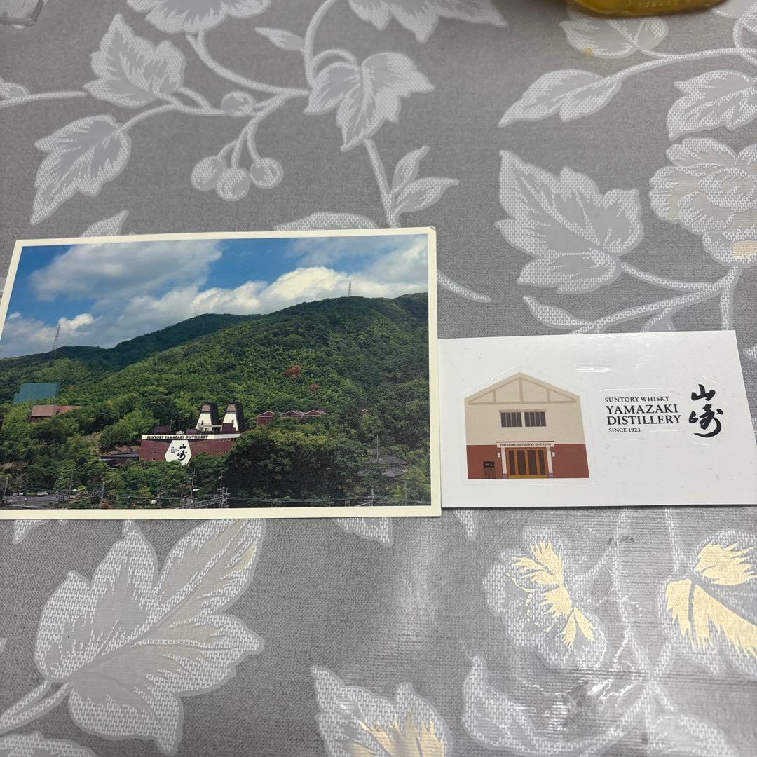 山崎蒸溜所限定ウイスキー 180ml グラス付き