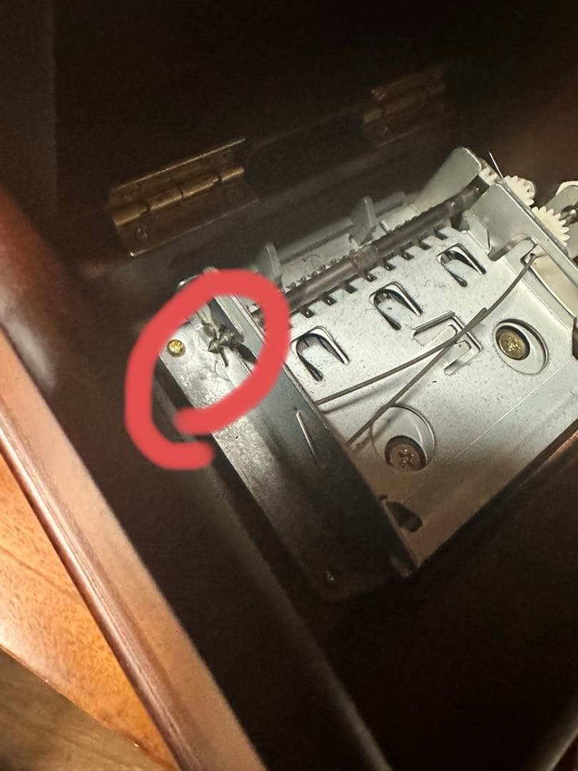 希少 Organette オルガニート 20木製オルゴール ジャンク品