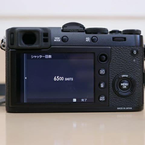FUJIFILM X100F 動作確認済 レンズキャップ付 ショット数6500