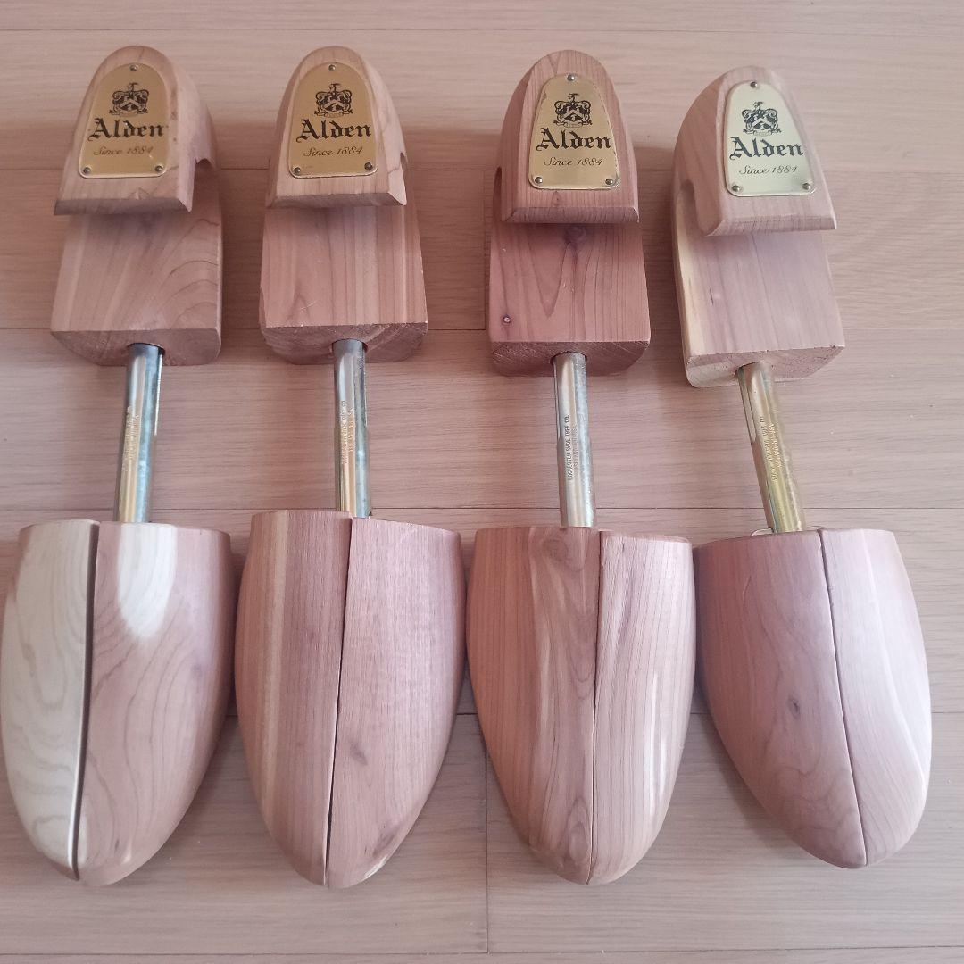 新着ALDEN純正シューツリー2組セットS