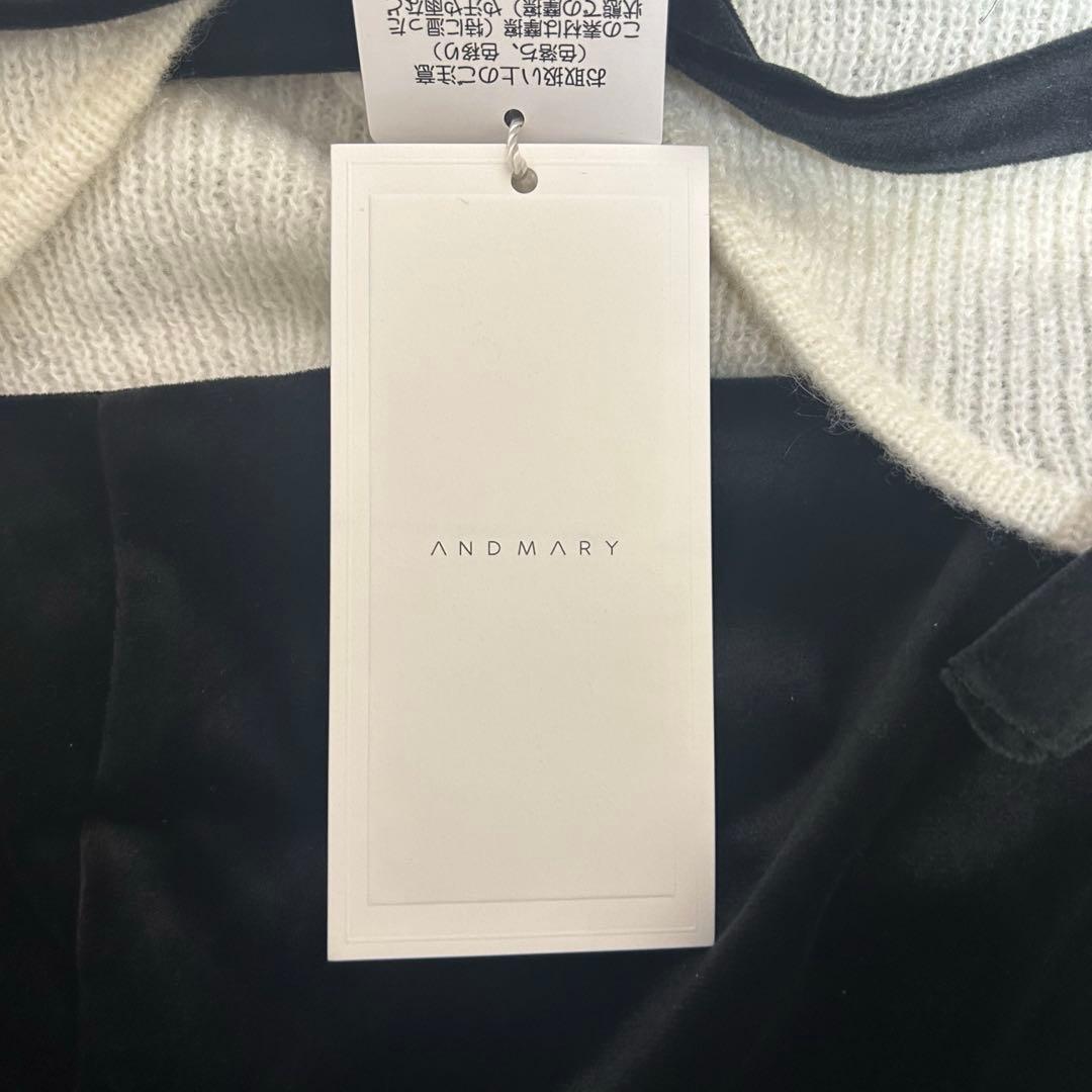 ワンピース ANDMARY Antia ribbon mini dress