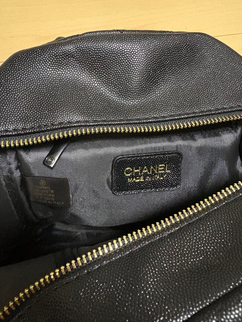 [CHANEL] シャネル ノベルティ リュック ・バッグパック ブラック