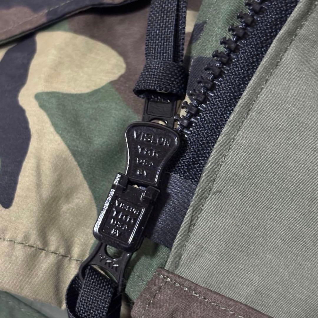 米軍実物 ECWCS Gen1 ゴアテックス パーカー ウッドランドカモ S-S