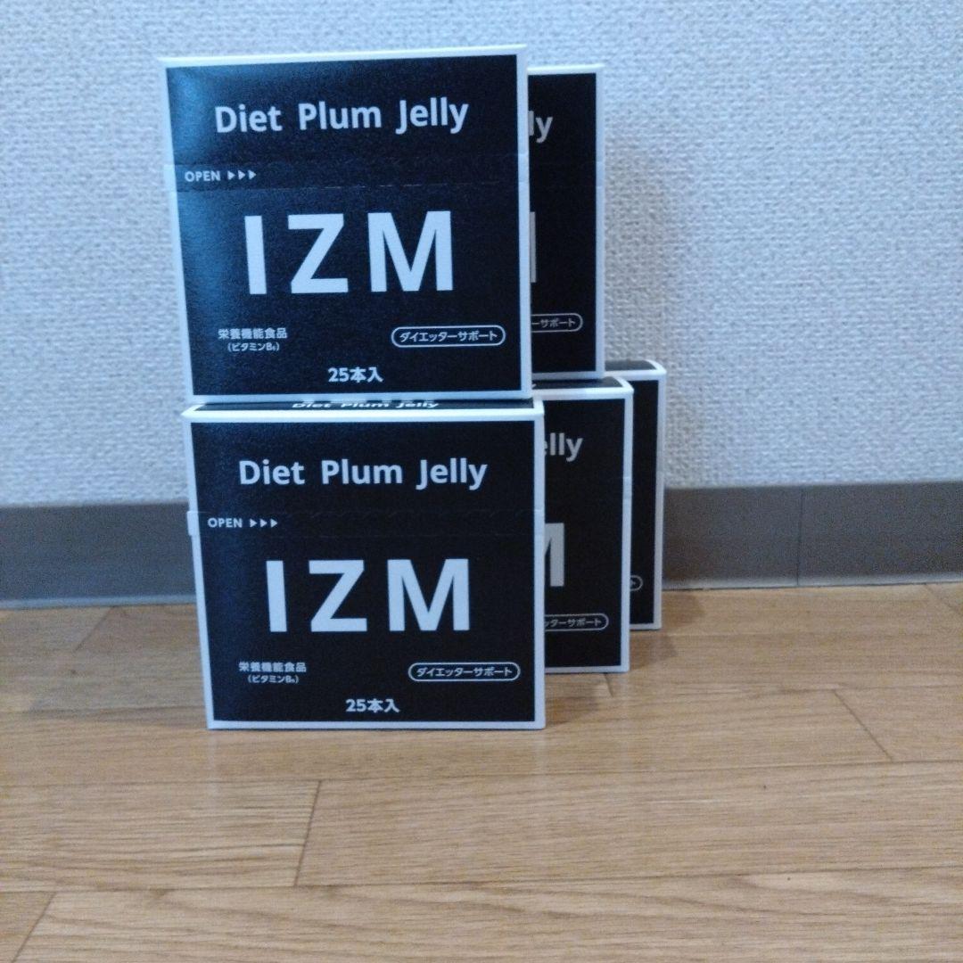 【最終価格】イズム IZM Diet Plum Jelly 25本入　未開封5箱