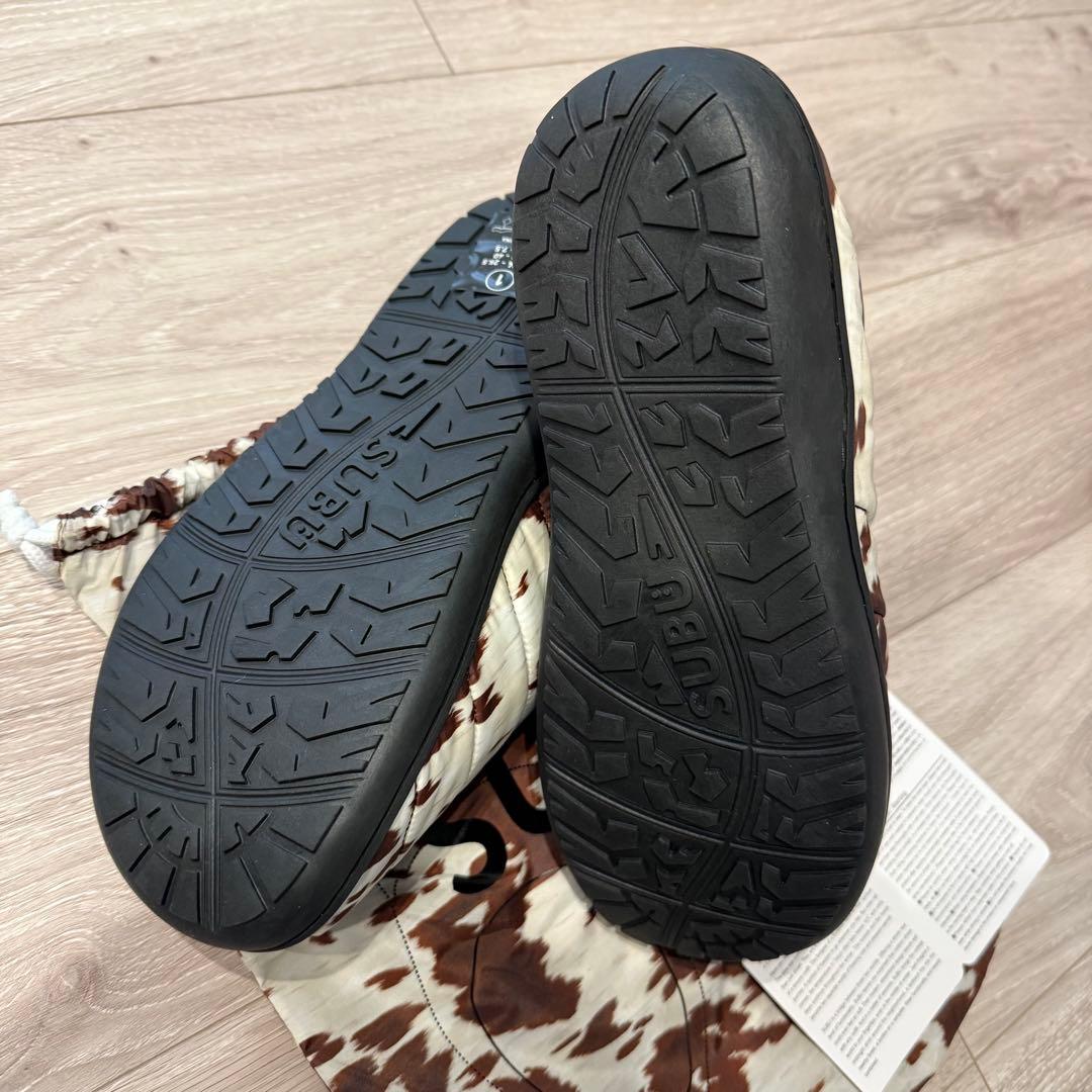 SUBU カウブラウン 24-25.5 未使用 サンダル アウトドア ダウン
