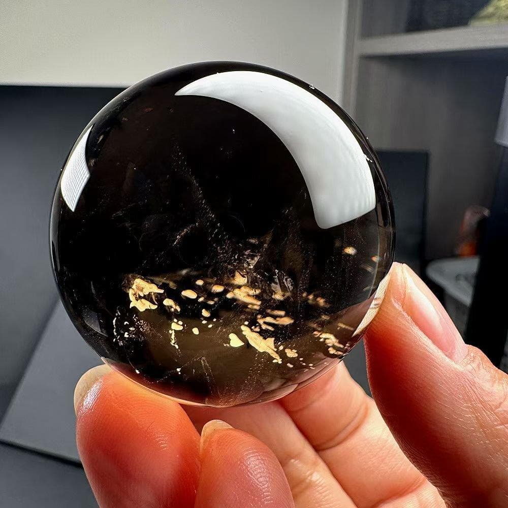 AAAAAAAA級スモーキークォーツ丸玉B1113/YS/111073/239B